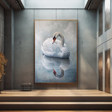 Swan Painting